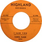 1034 - Carol Slade - I Saw You - Highland